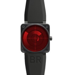 Bell & Ross Automatic 46mm Mens Watch Replica BR 01 RED RADAR